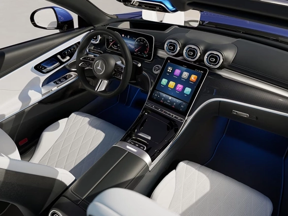 interior_inicio_cabrio-cle - Automercol Mercedes-Benz en Colombia | Venta y Servicio Técnico